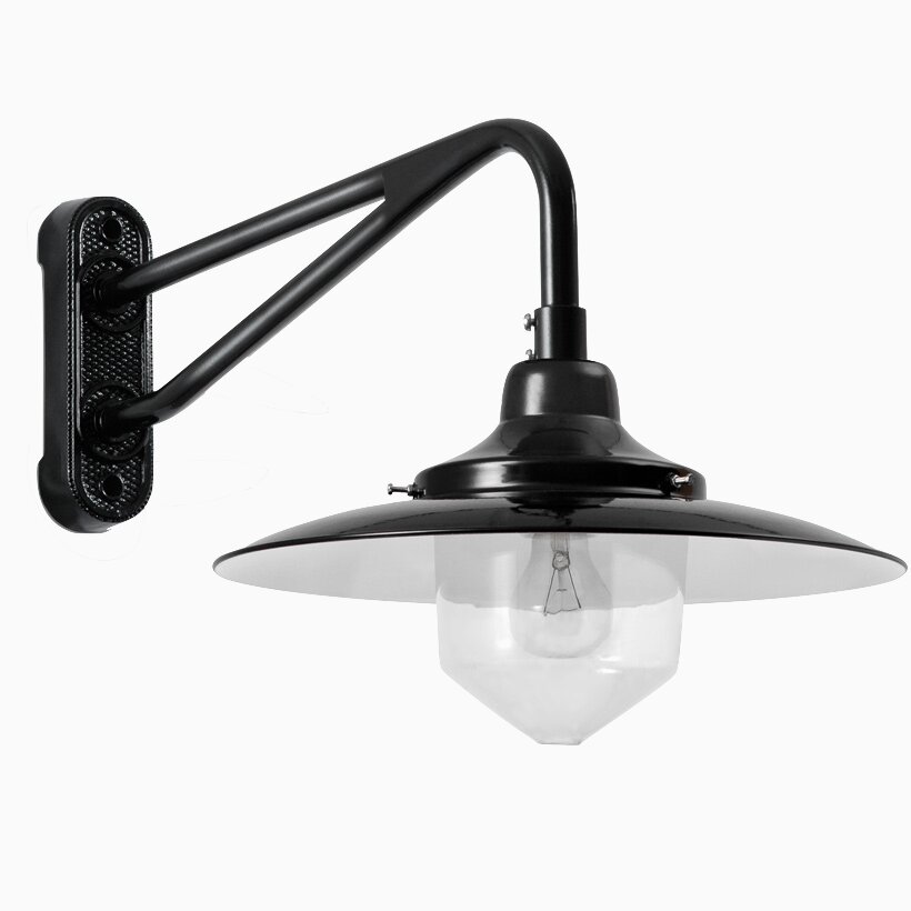 Product Image for Vägglampa Hannover Spitz klarglas