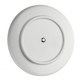 Blindlock vit med ring