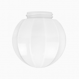 Glaskupa Deco pastellgrön