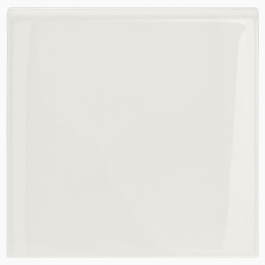 Kakel H&E Smith Field Tile avslut 15x15 cm Peony White