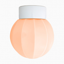 Lampa Deco rak pastellrosa/vit IP20