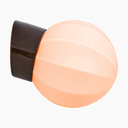 Lampa Deco sned pastellrosa/brun IP20