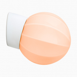 Lampa Deco sned pastellrosa/vit IP20