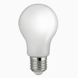 Ledlampa dimbar opal E27 600 lumen