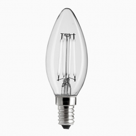Ledlampa kronljus klar E14 300 lumen
