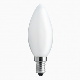 Ledlampa kronljus opal E14 300 lumen