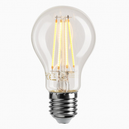 Ledlampa skymningssensor klar E27 720 lumen