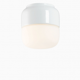 Ohm 100 H110 brun med opalglas - Ledmodul 2700K
