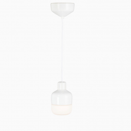 Ohm pendel 100 H155 brun med opalglas - G9