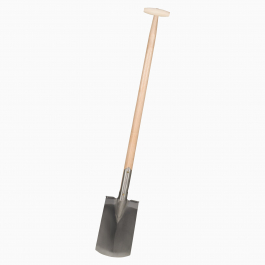 Spade med fotsteg