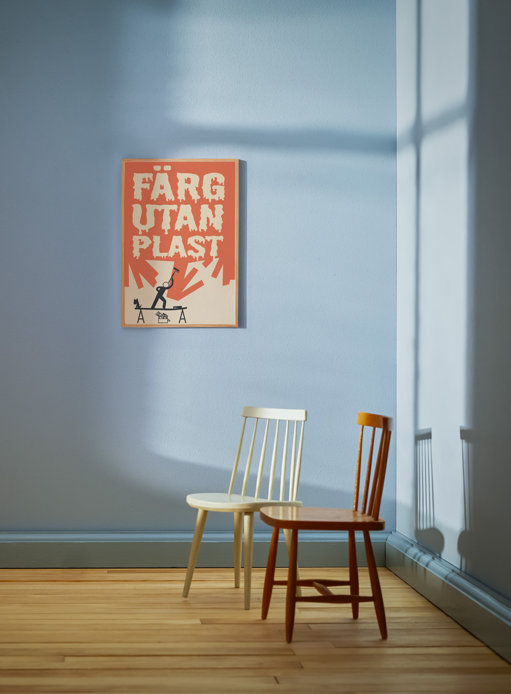 F&auml;rg utan plast fr&aring;n Byggfabriken